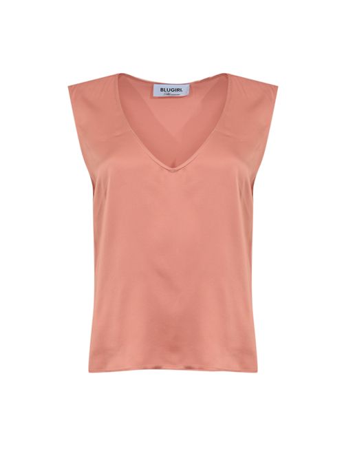 Top in raso di viscosa BLUGIRL | RA6190 T448A61220